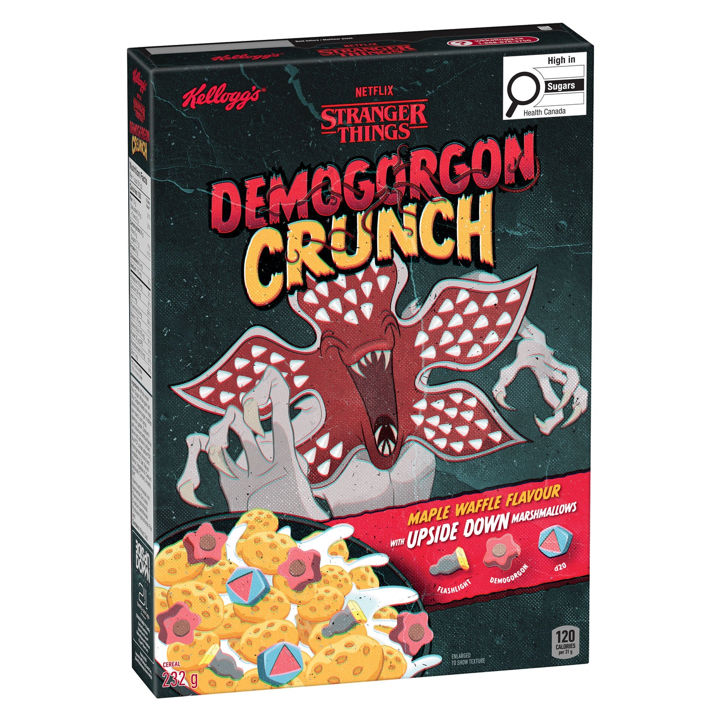Céréales Kellogg's Stranger Things Demogorgon Crunch 232g