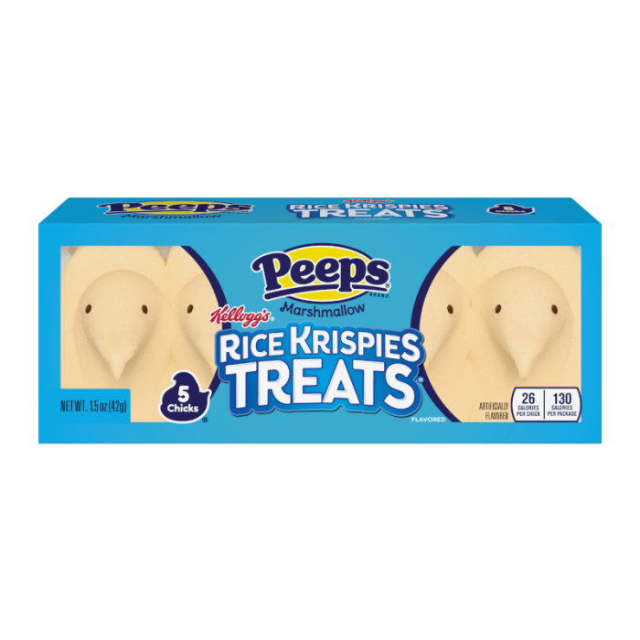 Rice Krispies Treats® Flavored Marshmallow Chicks 5 Pack