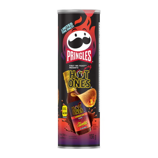 Pringles Hot Ones Barbacoa 156g