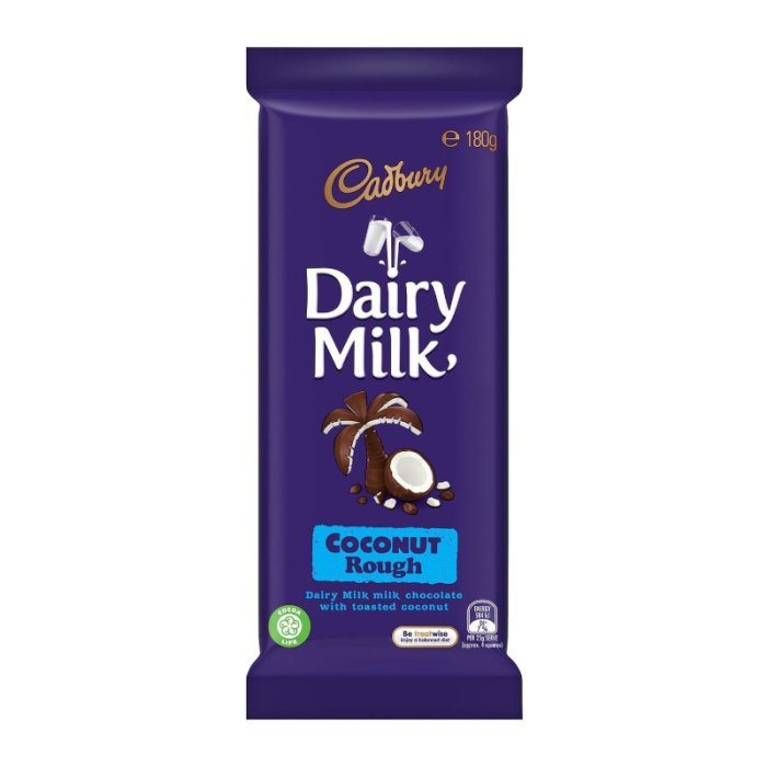 Cadbury Dairy Milk Coconut Rough 180g