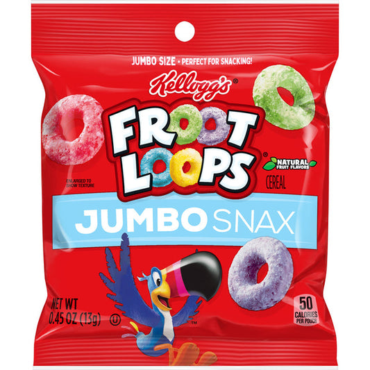 Kellogg's Jumbo Snax Froot Loops 13g