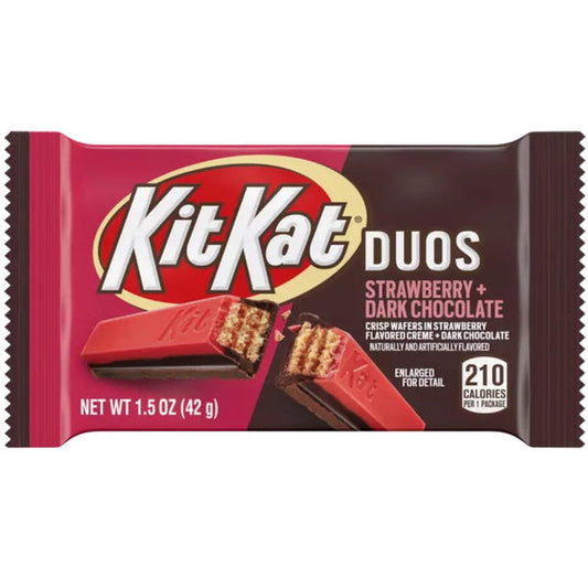 KitKat Duo's Strawberry and Dark Chocolate 42g