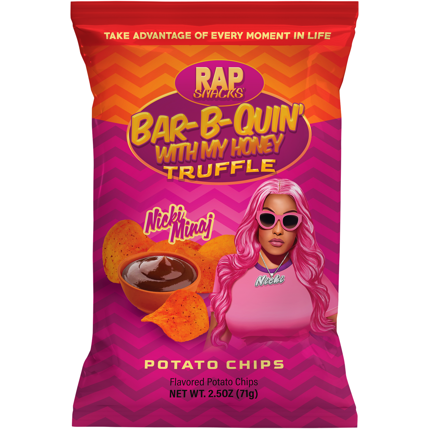 Rap Snacks Nicki Minaj BBQ Honey Truffle 71g