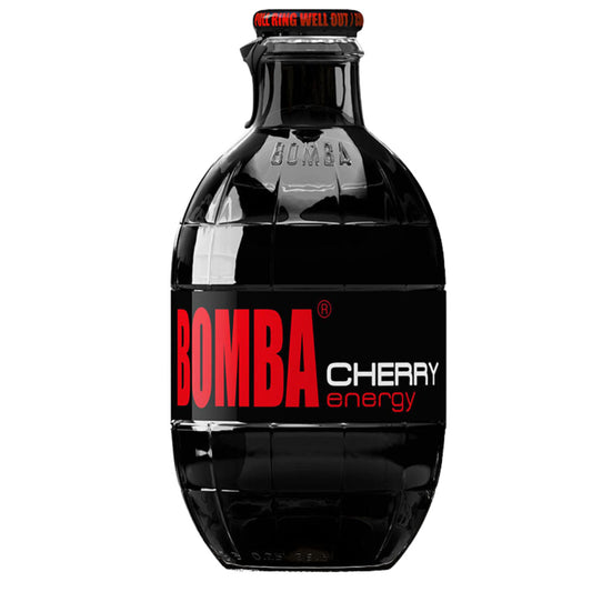 Bomba Cherry Energy glass Grenade 250ml