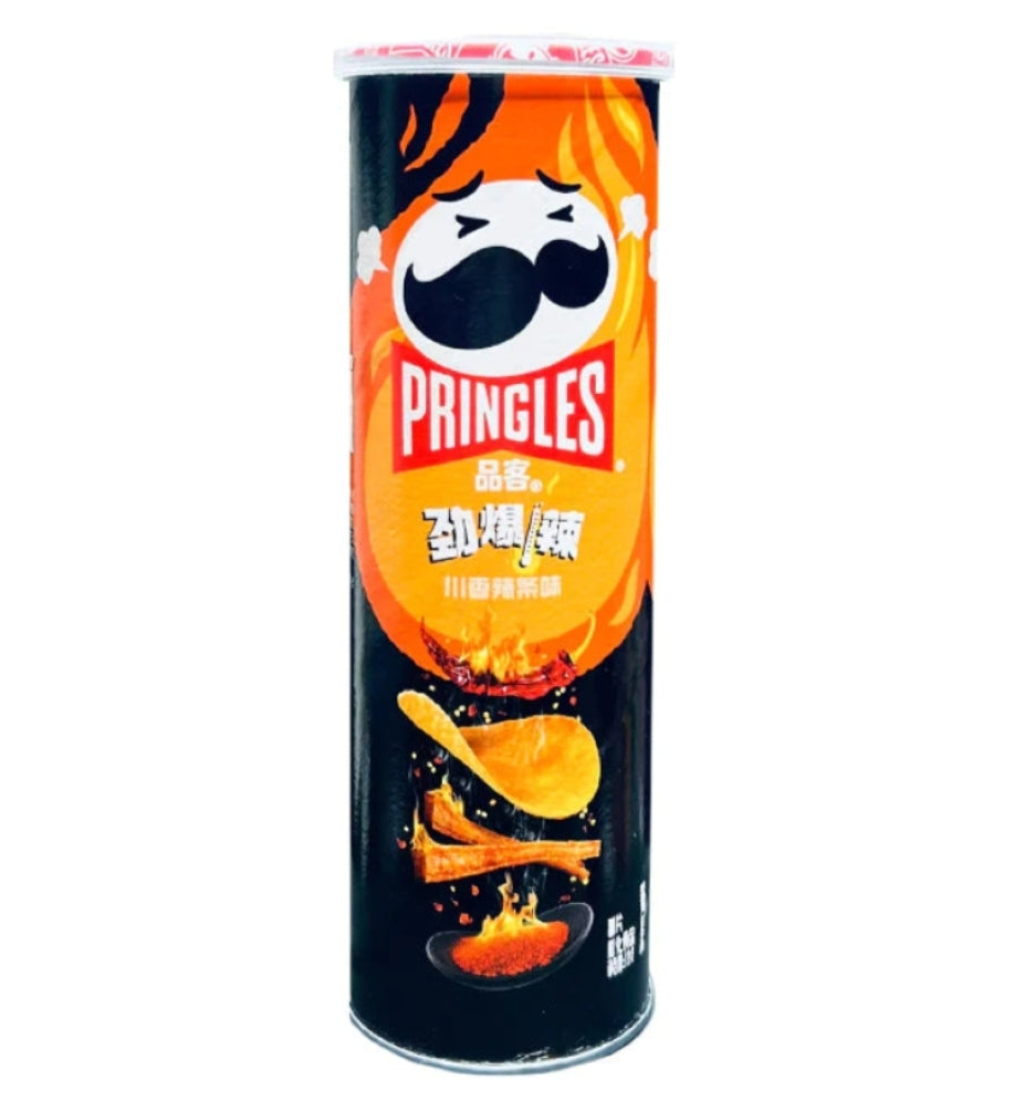 Pringles Super Hot Spicy Strips 110g China