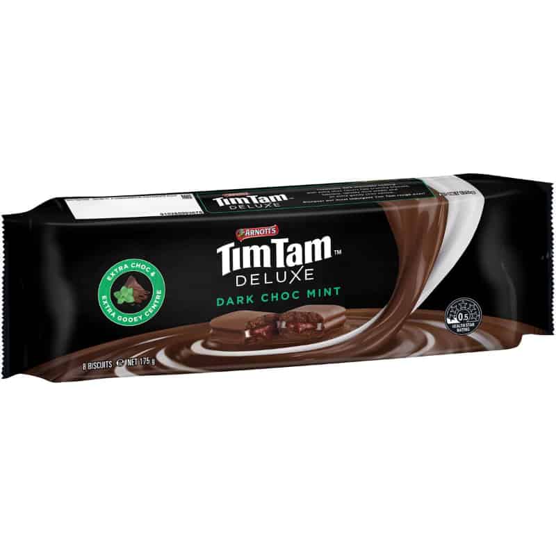 Arnott’s TimTam Deluxe Dark Choc Mint 200g