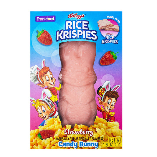Rice Krispies Strawberry White Chocolate Easter Bunny 45g