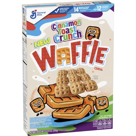 General Mills Cinnamon
Toast Crunch Waffle
Cereal 11.6oz