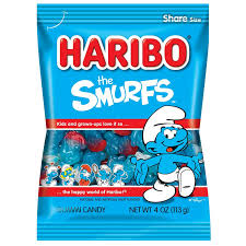 Haribo Smurfs 113g