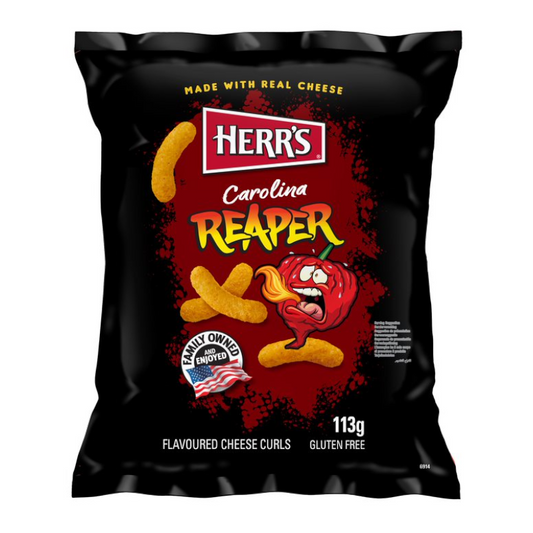 Herr's Carolina Reaper Cheese Curls 113g