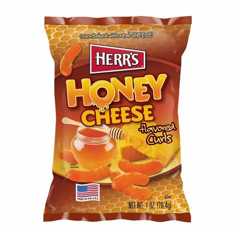 Herr's Honey Cheese Curls 198g