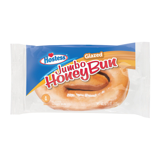 Hostess Jumbo Glazed Honey Bun 135g