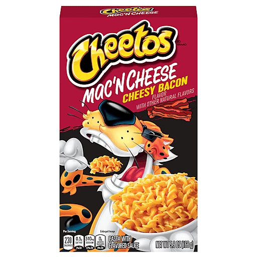 Cheetos Cheesy Bacon Mac 'n Cheese WorldSnacks