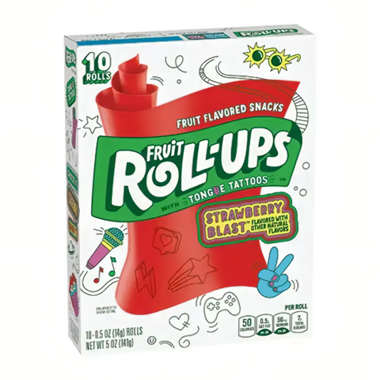 Fruit Roll Ups Strawberry Blast Box