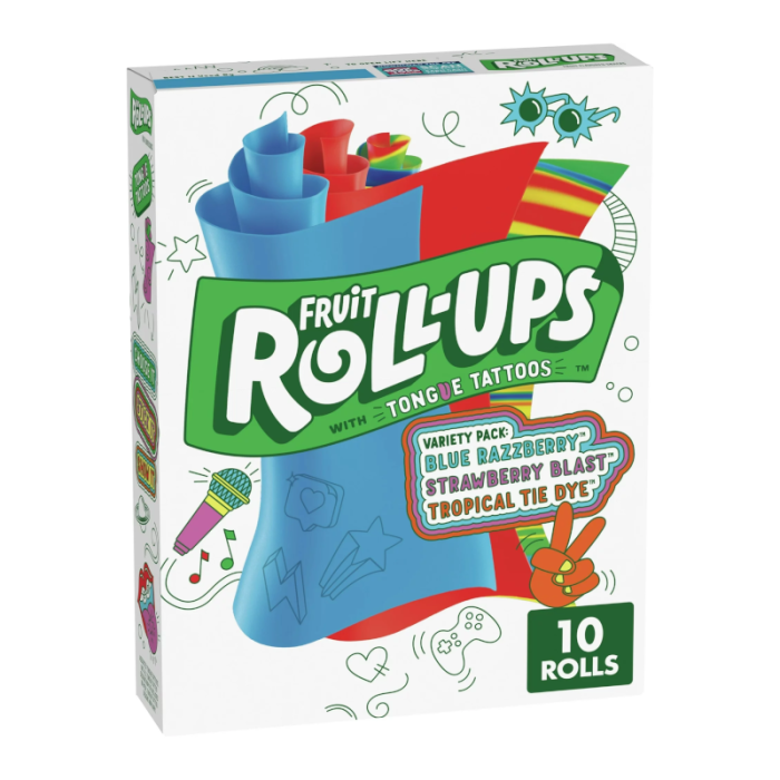 Fruit Roll Ups Variety Pack Box