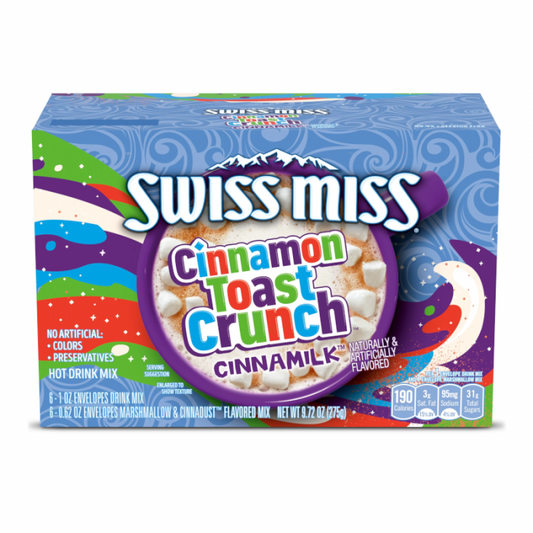 Swiss Miss Cinnamon Toast Crunch Cinnamilk 6 Pack