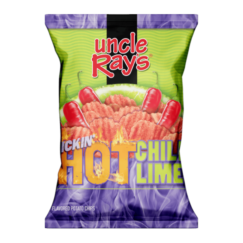 Uncle Ray's Kickin' Hot Chili & Lime 85g