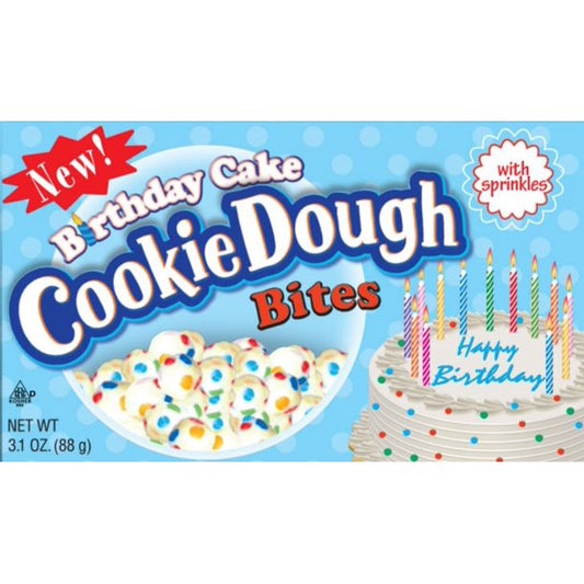 Birthday Cake Cookie Dough Bites Theatre Box 87g