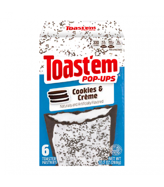 Toast'em POP-UPS Cookies N Creme