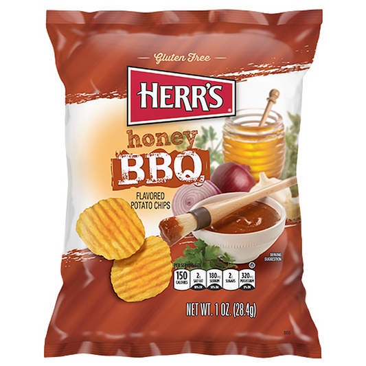 Herr's  Honey BBQ 28G