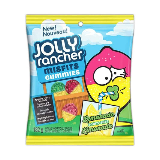 JOLLY RANCHER MISFITS GUMMIES TROPICAL Lemonade Sours 182G