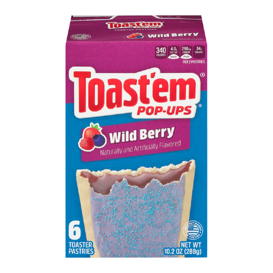 Toast'em POP-UPS Frosted Wild Berry