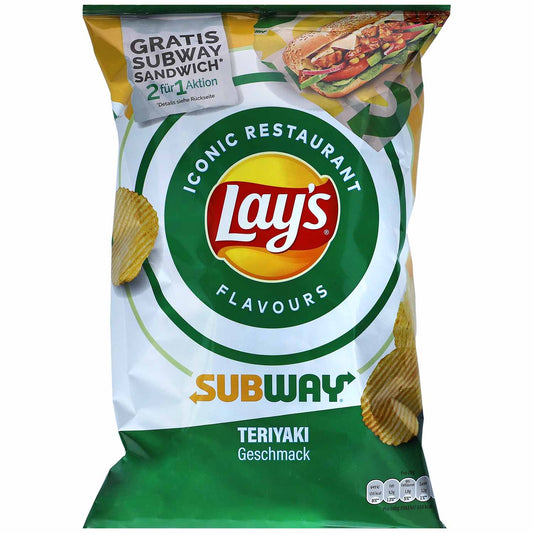 Lay's Subway Teriyaki 150G Germany