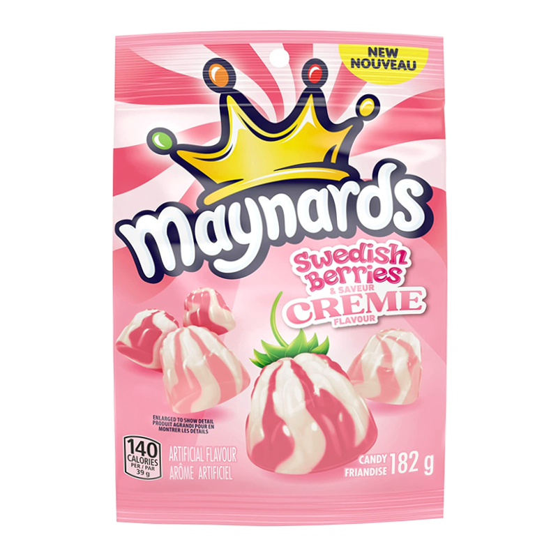Maynards Swedish Berries & Creme 182G