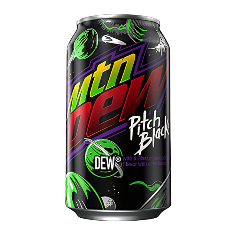 Mountain Dew Pitch Black 355ML EU