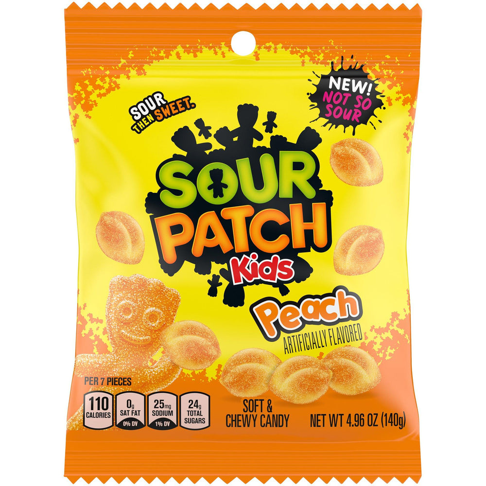 Sour Patch Kids Peach Peg Bag 101g